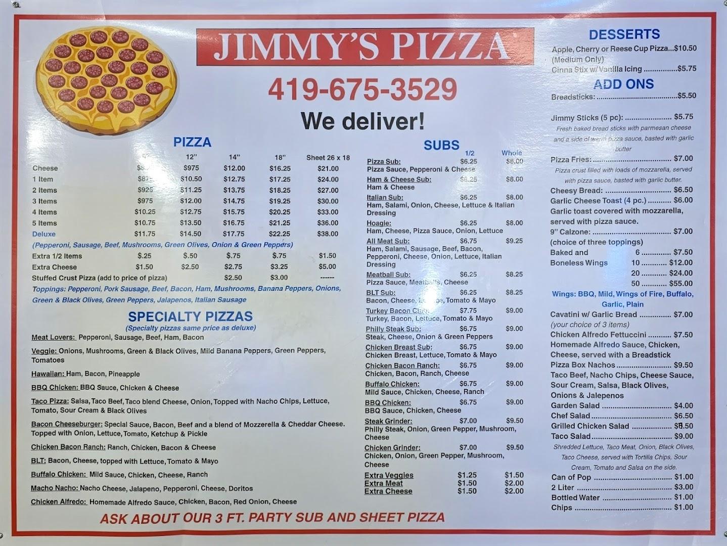 Jimmy's Pizza