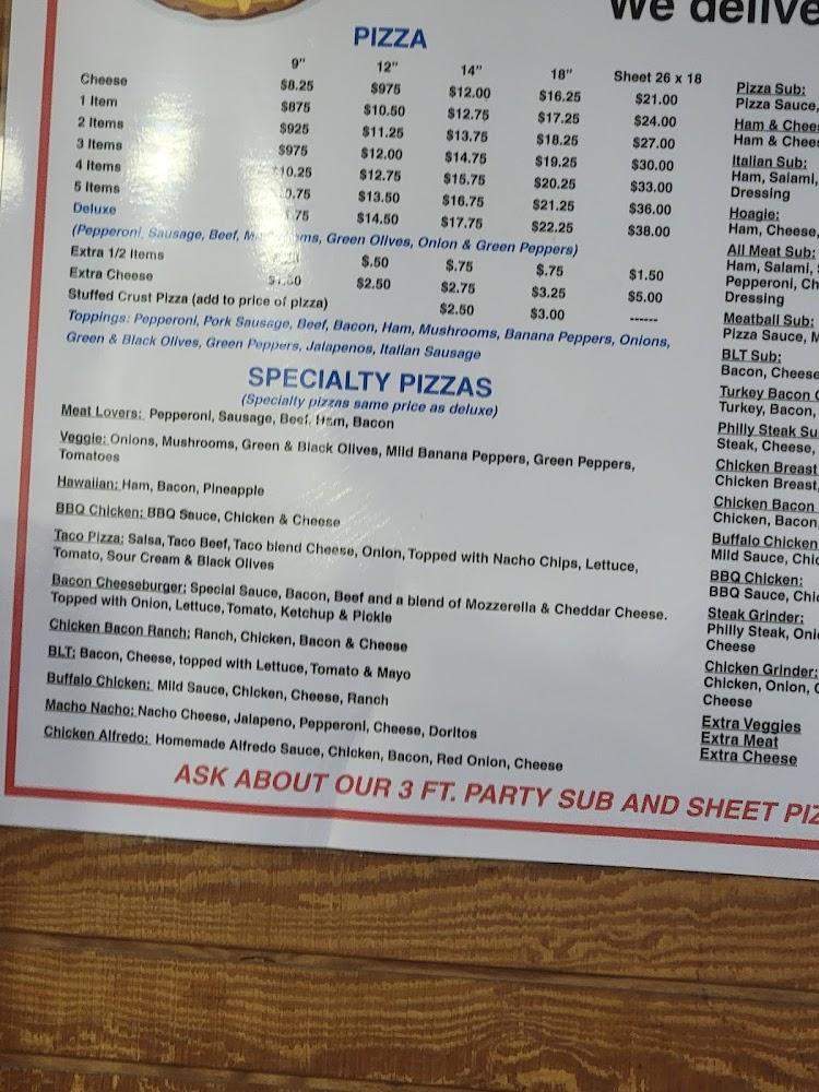 Jimmy's Pizza Menu image 4